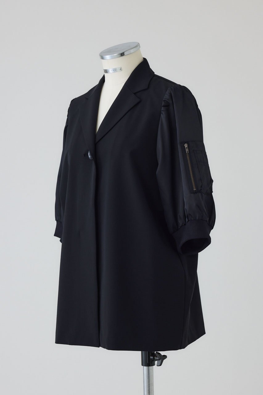 【リムアーク/RIM.ARK】のMA-1 sleeve SH/シャツ 人気、トレンドファッション・服の通販 founy(ファニー) ファッション Fashion レディースファッション Fashion for Women アウター Coat / Outerwear Collection MA-1ジャケット MA-1 Bomber Jackets / Flight Jackets トップス・カットソー Cut & Sew Tops シャツ・ブラウス・オフィスカジュアル Elegant Blouses & Button-Ups 2026年 2026 おすすめ Recommended / Our Picks スリーブ Sleeve, Long Sleeve / Short Sleeve セットアップ Set-Up, Coordinated Outfit ツイル Twist, Twisted Detail ハーフ Half, Half-Length ロング Long, Long-Length 夏 Summer 春 Spring S/S・春夏 SS, Spring/Summer, Warm Season other-2|ID: prp329100004831218 ipo3291000000035692506