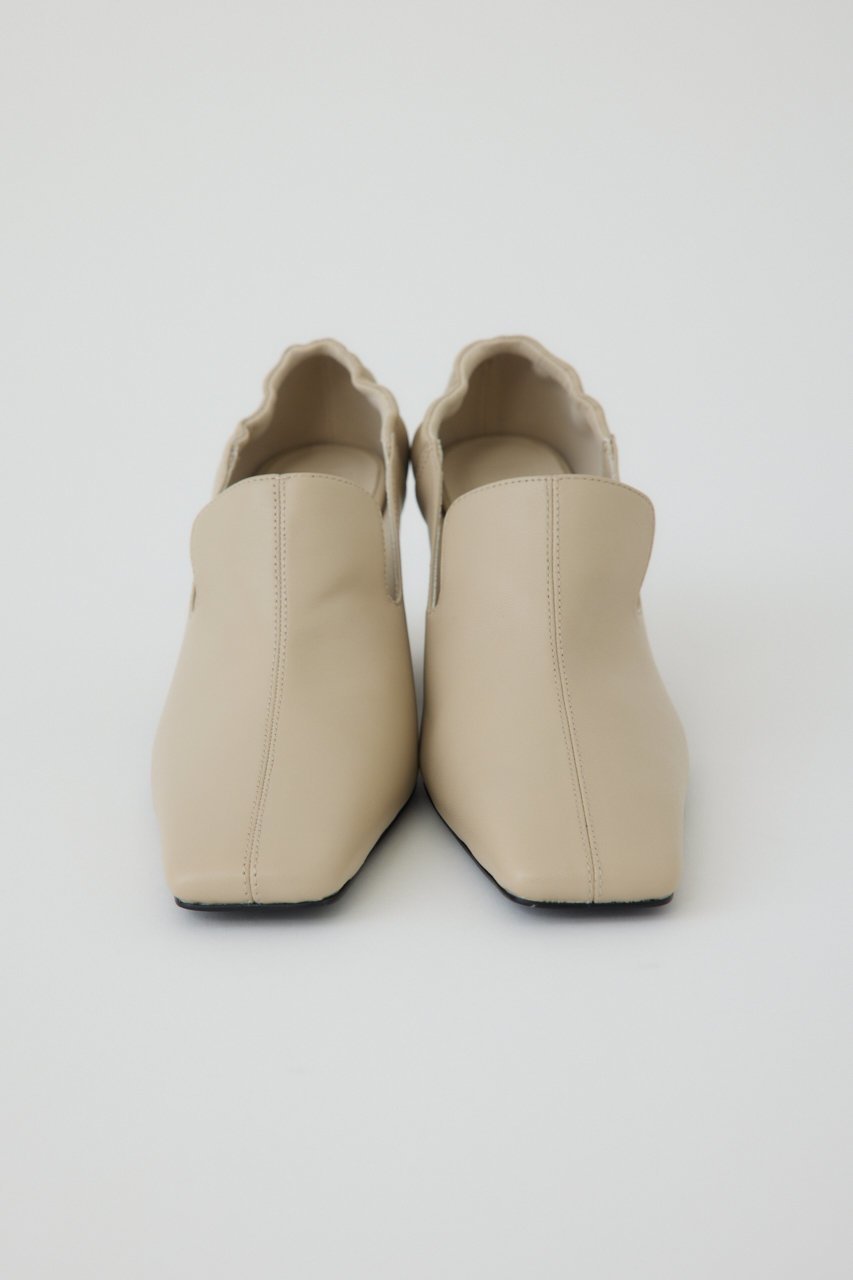 【リムアーク/RIM.ARK】のLeather square toe heel/ヒールシューズ 人気、トレンドファッション・服の通販 founy(ファニー) 　ファッション　Fashion　レディースファッション　Fashion for Women　2026年　2026　ギャザー　Gathered, Ruffled　シューズ　Shoes, Footwear　フィット　Fit, Slim Fit　夏　Summer　春　Spring　S/S・春夏　SS, Spring/Summer, Warm Season　other-2|ID: prp329100004831219 ipo3291000000035874790