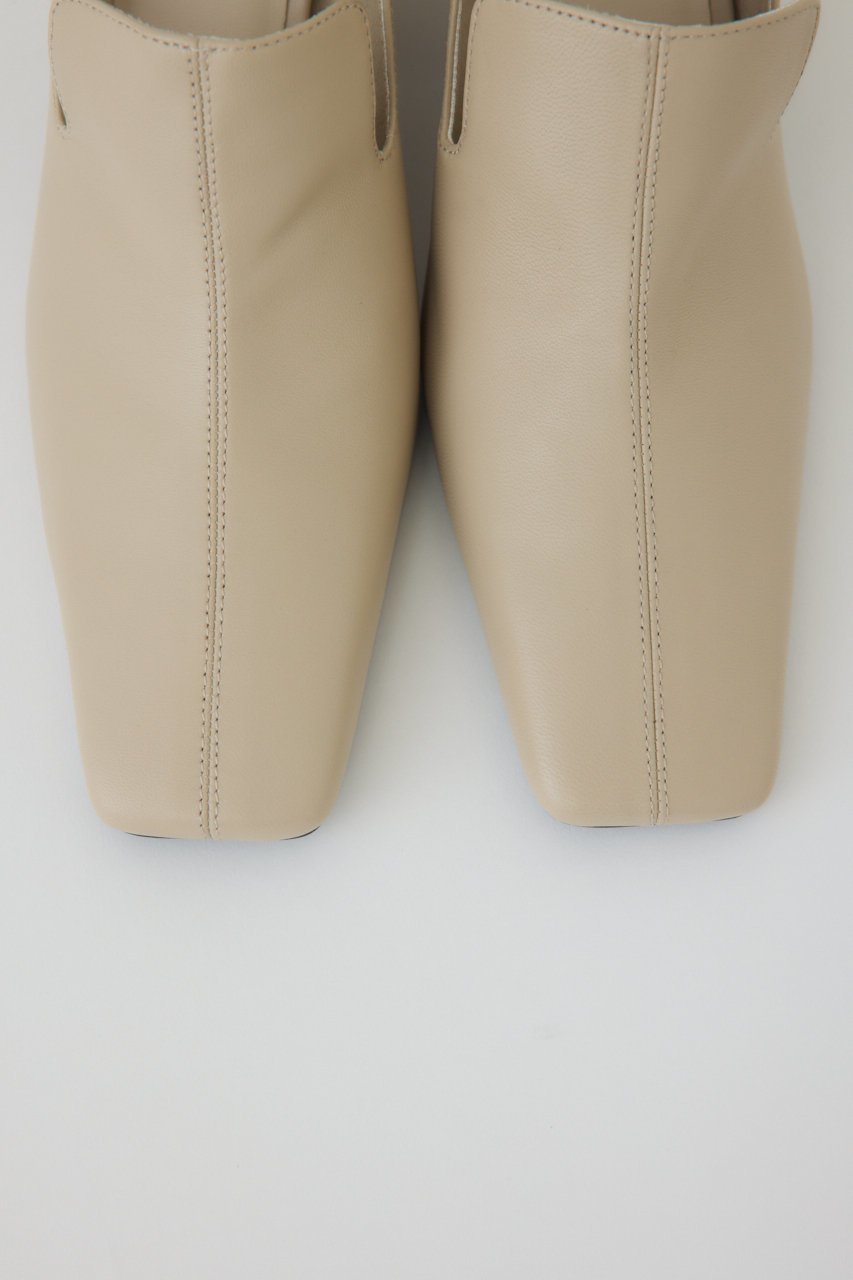 【リムアーク/RIM.ARK】のLeather square toe heel/ヒールシューズ 人気、トレンドファッション・服の通販 founy(ファニー) 　ファッション　Fashion　レディースファッション　Fashion for Women　2026年　2026　ギャザー　Gathered, Ruffled　シューズ　Shoes, Footwear　フィット　Fit, Slim Fit　夏　Summer　春　Spring　S/S・春夏　SS, Spring/Summer, Warm Season　other-7|ID: prp329100004831219 ipo3291000000035874796