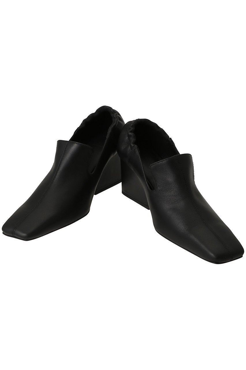 【リムアーク/RIM.ARK】のLeather square toe heel/ヒールシューズ 人気、トレンドファッション・服の通販 founy(ファニー) 　ファッション　Fashion　レディースファッション　Fashion for Women　ギャザー　Gathered, Ruffled　シューズ　Shoes, Footwear　フィット　Fit, Slim Fit　other-6|ID: prp329100004831219 ipo3291000000036928691