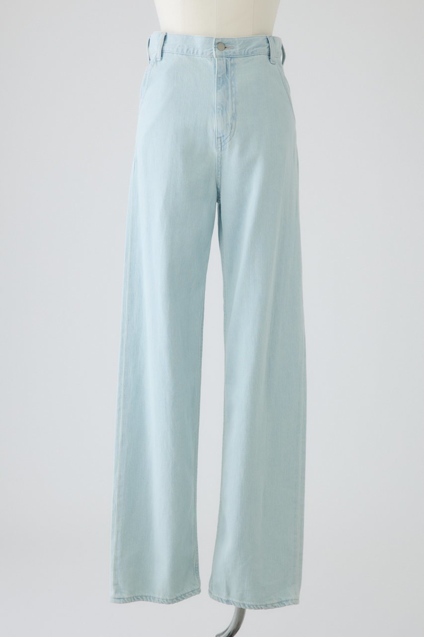 【リムアーク/RIM.ARK】のStylish work denim PT/パンツ インテリア・キッズ・メンズ・レディースファッション・服の通販 founy(ファニー) 　ファッション　Fashion　レディースファッション　Fashion for Women　パンツ　Pants & Trousers　2026年　2026　おすすめ　Recommended / Our Picks　ジャケット　Jacket, Outerwear　スタイリッシュ　Stylish, Fashionable　セットアップ　Set-Up, Coordinated Outfit　デニム　Denim, Jeans Material　ブリーチ　Bleach, Washed Finish　ワーク　Workwear, Utility Style　夏　Summer　春　Spring　S/S・春夏　SS, Spring/Summer, Warm Season　ブルー|ID: prp329100004831220 ipo3291000000035174656