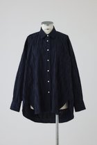 【リムアーク/RIM.ARK】のTuck pleats back volume SH/シャツ 人気、トレンドファッション・服の通販 founy(ファニー) ファッション Fashion レディースファッション Fashion for Women トップス・カットソー Cut & Sew Tops シャツ・ブラウス・オフィスカジュアル Elegant Blouses & Button-Ups 2026年 2026 スリーブ Sleeve, Long Sleeve / Short Sleeve モダン Modern, Contemporary リュクス Luxury, Elegant, High-End, Chic ロング Long, Long-Length 夏 Summer 定番 Standard, Basic Item 春 Spring S/S・春夏 SS, Spring/Summer, Warm Season thumbnail ネイビー|ID: prp329100004831222 ipo3291000000035174674