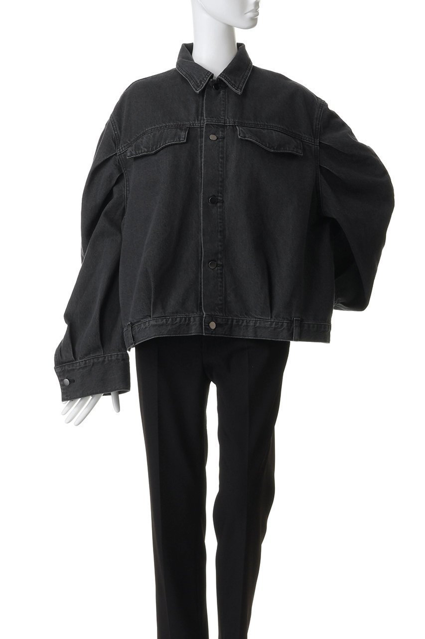 【リムアーク/RIM.ARK】のBig puff sleeve denim JK/ジャケット 人気、トレンドファッション・服の通販 founy(ファニー) ファッション Fashion レディースファッション Fashion for Women アウター Coat / Outerwear Collection レディースジャケット・軽アウター Jackets ジャケット Jacket, Outerwear スタイリッシュ Stylish, Fashionable セットアップ Set-Up, Coordinated Outfit デニム Denim, Jeans Material ブリーチ Bleach, Washed Finish other-2|ID: prp329100004831223 ipo3291000000036928751