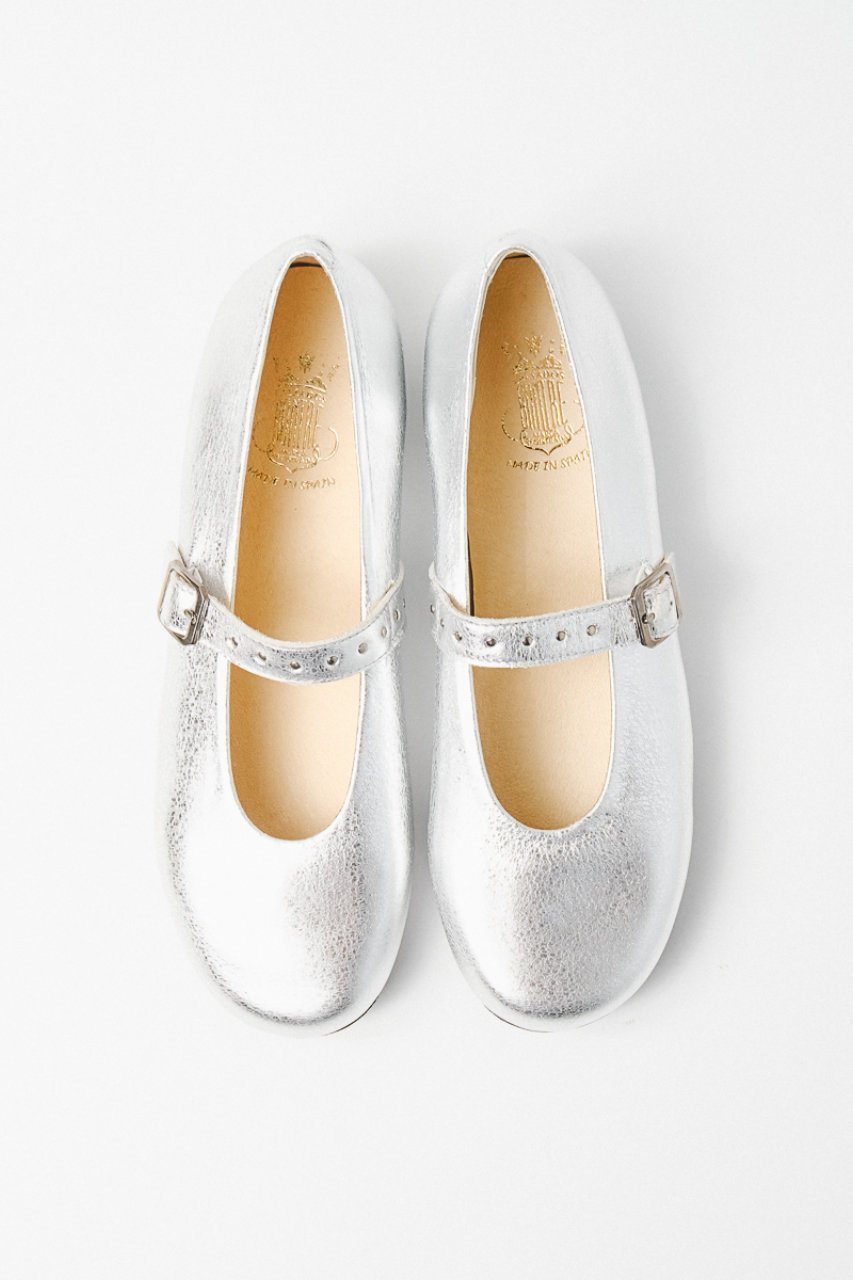 【エスメラルダ/Esmeralda】の【BONTRE】スタッズメリージェーン/50302 インテリア・キッズ・メンズ・レディースファッション・服の通販 founy(ファニー) 　ファッション　Fashion　レディースファッション　Fashion for Women　2026年　2026　クラシカル　Classical, Vintage-Inspired　クラシック　Classic, Timeless Style　シューズ　Shoes, Footwear　シルバー　Silver, Metallic Silver　スタッズ　Studs, Metal Accents　フラット　Flat, Flat Shoes　ラップ　Wrap, Wrap Design　エレガント 上品　Elegant　夏　Summer　春　Spring　S/S・春夏　SS, Spring/Summer, Warm Season　ビジネス 仕事 通勤　Business / Work / Commuting　SV|ID: prp329100004831225 ipo3291000000035174701