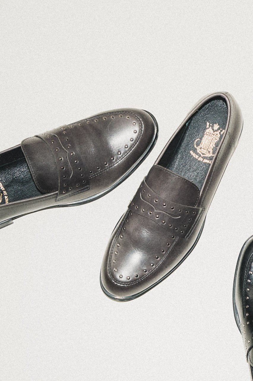 【エスメラルダ/Esmeralda】の【BONTRE】スタッズローファー/50501 人気、トレンドファッション・服の通販 founy(ファニー) 　ファッション　Fashion　レディースファッション　Fashion for Women　2026年　2026　シューズ　Shoes, Footwear　スタッズ　Studs, Metal Accents　フェミニン　Feminine, Girly　フォルム　Silhouette, Form　フラット　Flat, Flat Shoes　ミックス　Mix, Mixed Style　夏　Summer　定番　Standard, Basic Item　春　Spring　S/S・春夏　SS, Spring/Summer, Warm Season　ビジネス 仕事 通勤　Business / Work / Commuting　other-5|ID: prp329100004831226 ipo3291000000035174714