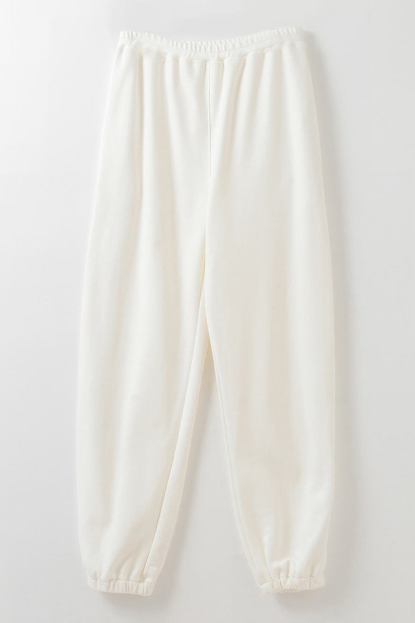 【ハー/HER.】の【1/15 12:00販売開始】コットンスウェットパンツ インテリア・キッズ・メンズ・レディースファッション・服の通販 founy(ファニー) 　ファッション　Fashion　レディースファッション　Fashion for Women　パンツ　Pants & Trousers　2026年　2026　ギャザー　Gathered, Ruffled　シューズ　Shoes, Footwear　ストレート　Straight, Straight Cut　バランス　Balance, Style Balance　フラット　Flat, Flat Shoes　夏　Summer　春　Spring　S/S・春夏　SS, Spring/Summer, Warm Season　オフホワイト|ID: prp329100004831227 ipo3291000000035174717