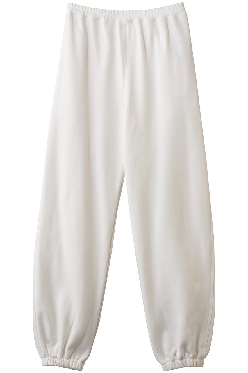 【ハー/HER.】のコットンスウェットパンツ インテリア・キッズ・メンズ・レディースファッション・服の通販 founy(ファニー) 　ファッション　Fashion　レディースファッション　Fashion for Women　パンツ　Pants & Trousers　2026年　2026　ギャザー　Gathered, Ruffled　シューズ　Shoes, Footwear　ストレート　Straight, Straight Cut　バランス　Balance, Style Balance　フラット　Flat, Flat Shoes　夏　Summer　春　Spring　S/S・春夏　SS, Spring/Summer, Warm Season　オフホワイト|ID: prp329100004831227 ipo3291000000036025548