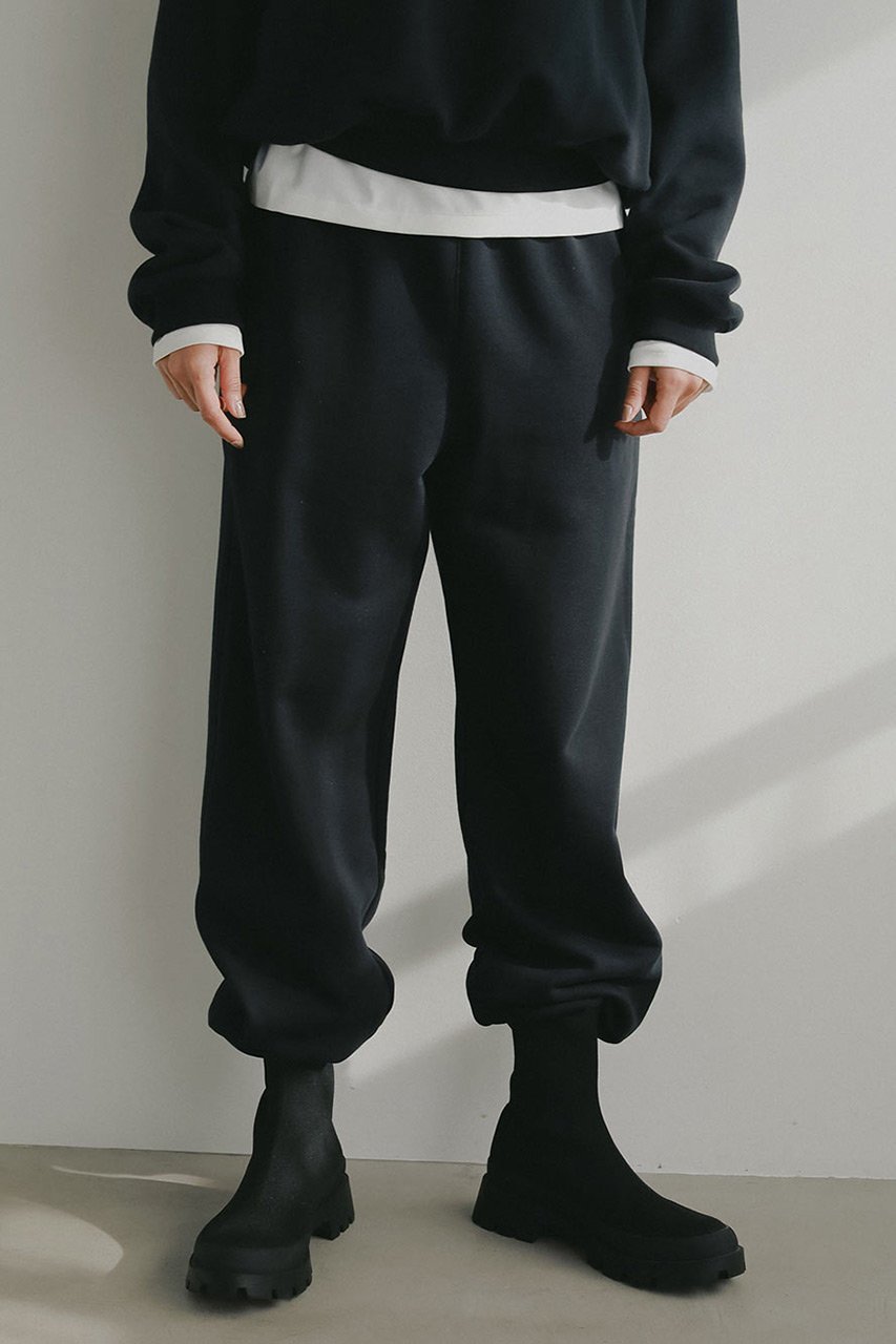 【ハー/HER.】のコットンスウェットパンツ 人気、トレンドファッション・服の通販 founy(ファニー) 　ファッション　Fashion　レディースファッション　Fashion for Women　パンツ　Pants & Trousers　ギャザー　Gathered, Ruffled　シューズ　Shoes, Footwear　ストレート　Straight, Straight Cut　バランス　Balance, Style Balance　フラット　Flat, Flat Shoes　春　Spring　other-8|ID: prp329100004831227 ipo3291000000036025560