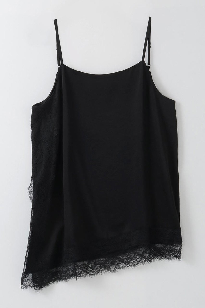 【ハー/HER.】の【1/15 12:00販売開始】トリアセレースキャミソール 人気、トレンドファッション・服の通販 founy(ファニー) 　ファッション　Fashion　レディースファッション　Fashion for Women　トップス・カットソー　Cut & Sew Tops　キャミソール&ノースリーブ　Camisoles & Sleeveless Tops　シャツ・ブラウス・オフィスカジュアル　Elegant Blouses & Button-Ups　ロングTシャツ・Tシャツ　Longline T-Shirts & Tees　カットソー・ベーシックTシャツ　Cut-and-Sewn Tops / Stretch Tees & Basics　2026年　2026　イレギュラーヘム　Irregular Hem　キャミソール　Camisole, Spaghetti Strap Top　サテン　Satin, Glossy Fabric　シルク　Silk, 100% Silk　シンプル　Simple, Minimal　タンク　Tank Top, Sleeveless Top　レース　Lace, Lace Fabric　エレガント 上品　Elegant　夏　Summer　春　Spring　S/S・春夏　SS, Spring/Summer, Warm Season　 other-1|ID: prp329100004831228 ipo3291000000035174725