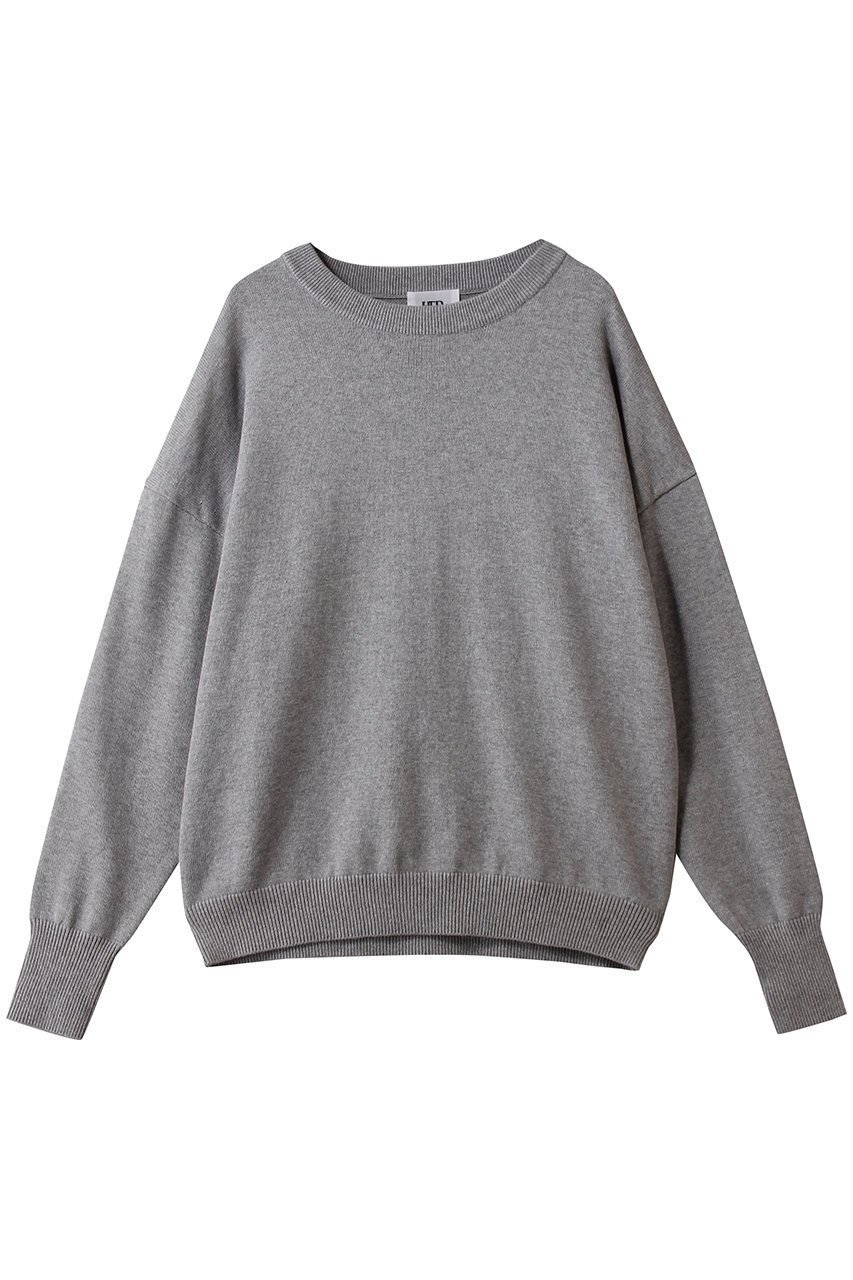 【ハー/HER.】のC/Caクルーネックプルオーバー インテリア・キッズ・メンズ・レディースファッション・服の通販 founy(ファニー) 　ファッション　Fashion　レディースファッション　Fashion for Women　トップス・カットソー　Cut & Sew Tops　ニット　Knit Tops & Sweaters　カジュアルプルオーバー・ニットトップス　Pullovers & Knit Tops / Casual Pullovers　ベーシック　Basic, Essential　エレガント 上品　Elegant　グレー|ID: prp329100004831229 ipo3291000000036886862