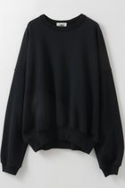 【ハー/HER.】の【1/15 12:00販売開始】コットンニュアンススウェット 人気、トレンドファッション・服の通販 founy(ファニー) ファッション Fashion レディースファッション Fashion for Women トップス・カットソー Cut & Sew Tops シャツ・ブラウス・オフィスカジュアル Elegant Blouses & Button-Ups レディースパーカー・カジュアルフーディー Casual Hoodies & Sweatshirts ロングTシャツ・Tシャツ Longline T-Shirts & Tees スウェット・クルーネックトップス Sweatshirts & Crewnecks / Relaxed Fit Sweat Tops カットソー・ベーシックTシャツ Cut-and-Sewn Tops / Stretch Tees & Basics 2026年 2026 インナー Innerwear バランス Balance, Style Balance フィット Fit, Slim Fit リラックス Relax, Relaxed Fit ルーズ Loose, Oversized 夏 Summer 春 Spring S/S・春夏 SS, Spring/Summer, Warm Season thumbnail ブラック|ID: prp329100004831230 ipo3291000000035174744