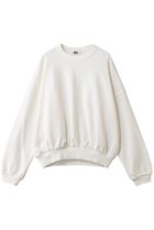 【ハー/HER.】のコットンニュアンススウェット 人気、トレンドファッション・服の通販 founy(ファニー) ファッション Fashion レディースファッション Fashion for Women トップス・カットソー Cut & Sew Tops シャツ・ブラウス・オフィスカジュアル Elegant Blouses & Button-Ups レディースパーカー・カジュアルフーディー Casual Hoodies & Sweatshirts ロングTシャツ・Tシャツ Longline T-Shirts & Tees スウェット・クルーネックトップス Sweatshirts & Crewnecks / Relaxed Fit Sweat Tops カットソー・ベーシックTシャツ Cut-and-Sewn Tops / Stretch Tees & Basics 2026年 2026 インナー Innerwear バランス Balance, Style Balance フィット Fit, Slim Fit リラックス Relax, Relaxed Fit ルーズ Loose, Oversized 夏 Summer 春 Spring S/S・春夏 SS, Spring/Summer, Warm Season thumbnail オフホワイト|ID: prp329100004831230 ipo3291000000035874823