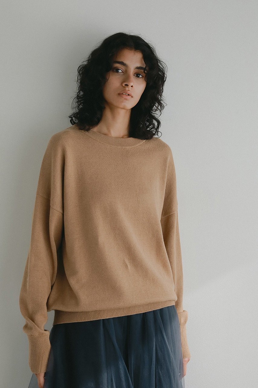 【ハー/HER.】の【1/15 12:00販売開始】C/Wクルーネックプルオーバー 人気、トレンドファッション・服の通販 founy(ファニー) ファッション Fashion レディースファッション Fashion for Women トップス・カットソー Cut & Sew Tops ニット Knit Tops & Sweaters カジュアルプルオーバー・ニットトップス Pullovers & Knit Tops / Casual Pullovers 2026年 2026 ベーシック Basic, Essential エレガント 上品 Elegant 夏 Summer 春 Spring S/S・春夏 SS, Spring/Summer, Warm Season other-7|ID: prp329100004831231 ipo3291000000035174759