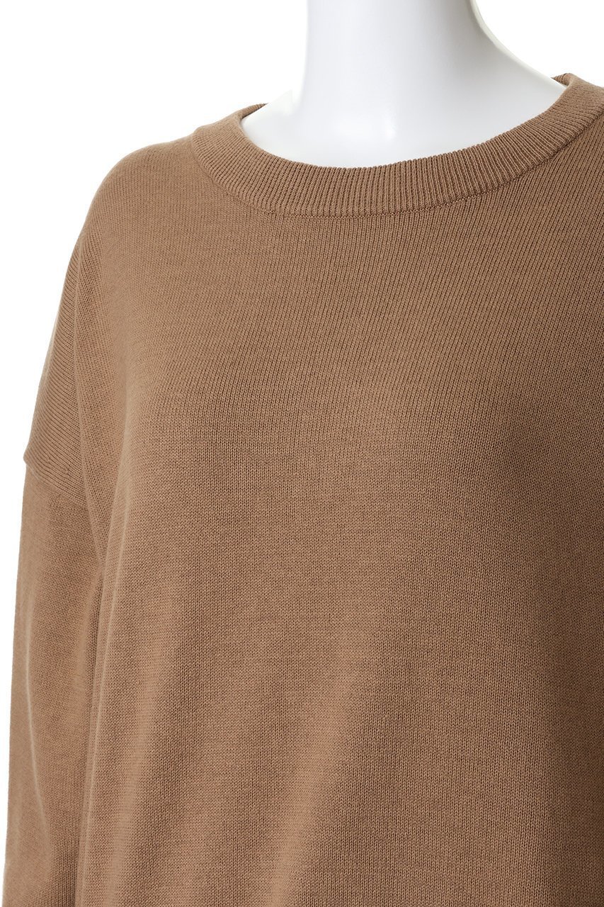 【ハー/HER.】のC/Wクルーネックプルオーバー 人気、トレンドファッション・服の通販 founy(ファニー) 　ファッション　Fashion　レディースファッション　Fashion for Women　トップス・カットソー　Cut & Sew Tops　ニット　Knit Tops & Sweaters　カジュアルプルオーバー・ニットトップス　Pullovers & Knit Tops / Casual Pullovers　2026年　2026　ベーシック　Basic, Essential　エレガント 上品　Elegant　夏　Summer　春　Spring　S/S・春夏　SS, Spring/Summer, Warm Season　other-5|ID: prp329100004831231 ipo3291000000036025570