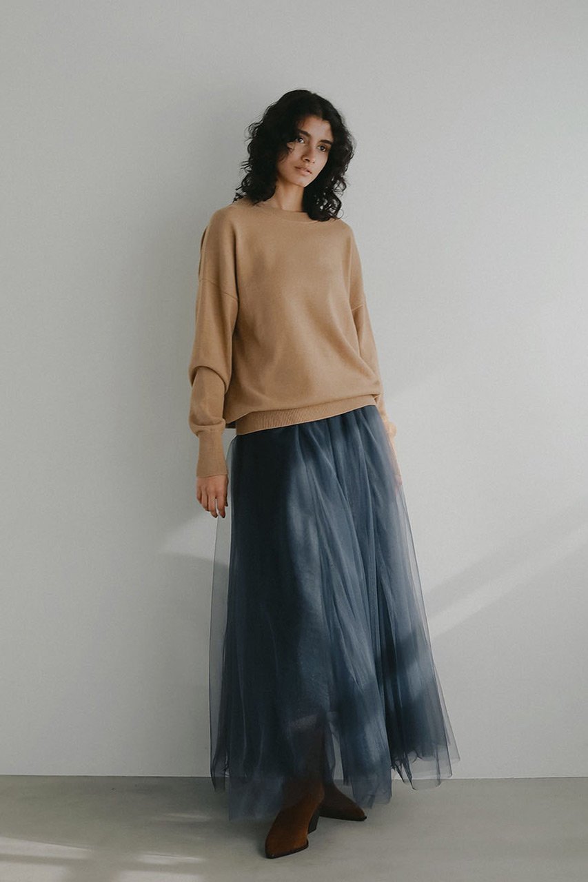 【ハー/HER.】のC/Wクルーネックプルオーバー 人気、トレンドファッション・服の通販 founy(ファニー) 　ファッション　Fashion　レディースファッション　Fashion for Women　トップス・カットソー　Cut & Sew Tops　ニット　Knit Tops & Sweaters　カジュアルプルオーバー・ニットトップス　Pullovers & Knit Tops / Casual Pullovers　2026年　2026　ベーシック　Basic, Essential　エレガント 上品　Elegant　夏　Summer　春　Spring　S/S・春夏　SS, Spring/Summer, Warm Season　other-6|ID: prp329100004831231 ipo3291000000036025571