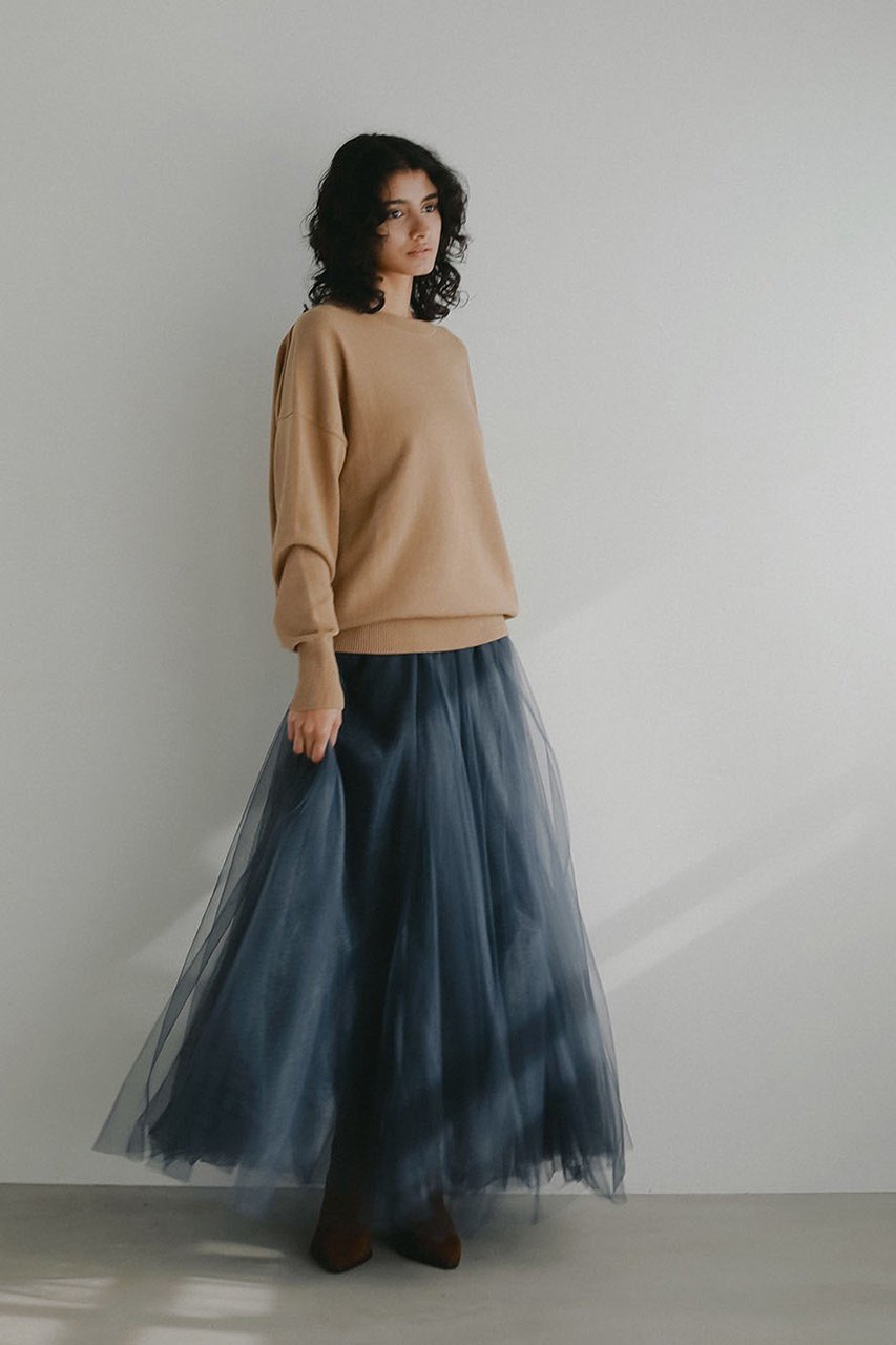 【ハー/HER.】のC/Wクルーネックプルオーバー 人気、トレンドファッション・服の通販 founy(ファニー) 　ファッション　Fashion　レディースファッション　Fashion for Women　トップス・カットソー　Cut & Sew Tops　ニット　Knit Tops & Sweaters　カジュアルプルオーバー・ニットトップス　Pullovers & Knit Tops / Casual Pullovers　2026年　2026　ベーシック　Basic, Essential　エレガント 上品　Elegant　夏　Summer　春　Spring　S/S・春夏　SS, Spring/Summer, Warm Season　other-7|ID: prp329100004831231 ipo3291000000036025572