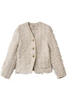 【プランク プロジェクト/PRANK PROJECT】のツイードジャケット IVR(アイボリー)|ID: prp329100004831233 ipo3291000000035201923