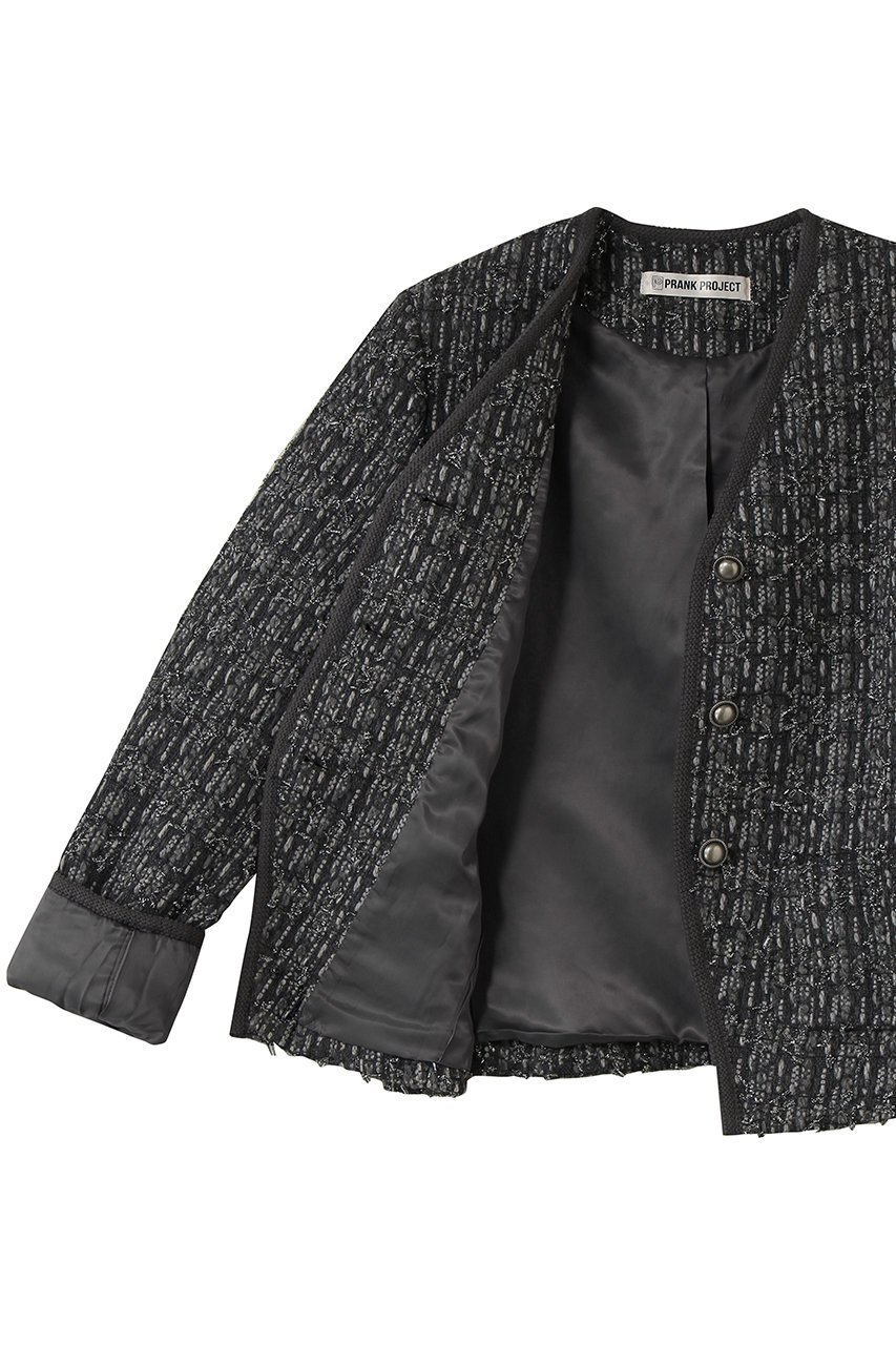 【プランク プロジェクト/PRANK PROJECT】のツイードジャケット 人気、トレンドファッション・服の通販 founy(ファニー) 　ファッション　Fashion　レディースファッション　Fashion for Women　アウター　Coat / Outerwear Collection　レディースジャケット・軽アウター　Jackets　オケージョン　Occasion Wear　カーディガン　Cardigan, Knitwear　ジャケット　Jacket, Outerwear　ツイード　Twill, Twill Weave　other-6|ID: prp329100004831233 ipo3291000000035221507