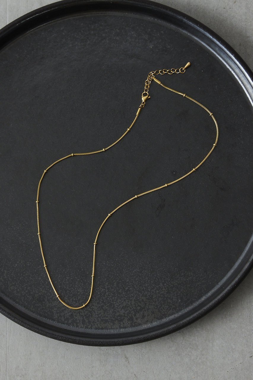 【ガリャルダガランテ/GALLARDAGALANTE】のステンレスドットチェーンネックレス インテリア・キッズ・メンズ・レディースファッション・服の通販 founy(ファニー) 　ファッション　Fashion　レディースファッション　Fashion for Women　ジュエリー　Jewelry　ネックレス　Necklaces & Pendants　2026年　2026　オケージョン　Occasion Wear　シンプル　Simple, Minimal　チェーン　Chain, Chain Strap　ドット　Polka Dot, Dot Pattern　ネックレス　Necklace, Pendant Necklace　夏　Summer　春　Spring　S/S・春夏　SS, Spring/Summer, Warm Season　ゴールド|ID: prp329100004831931 ipo3291000000035183189