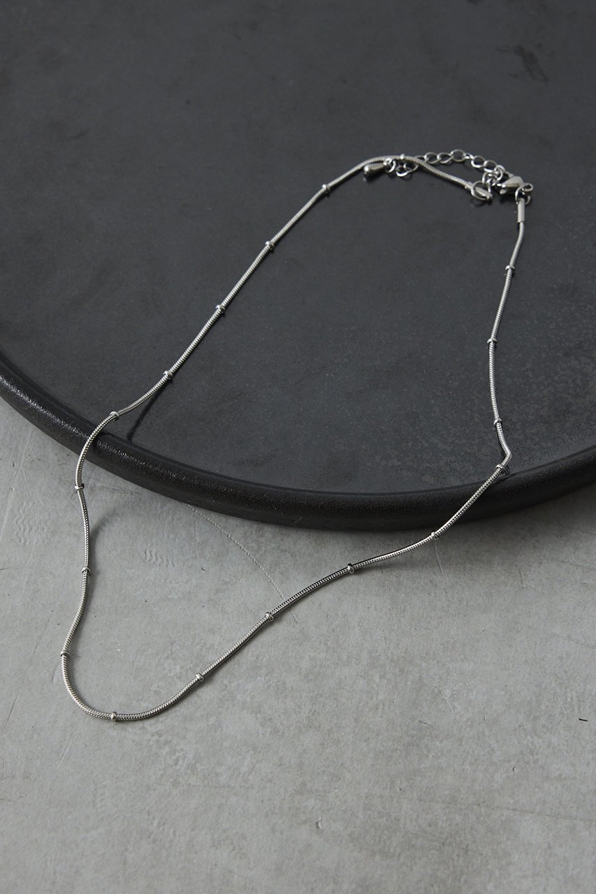 【ガリャルダガランテ/GALLARDAGALANTE】のステンレスドットチェーンネックレス インテリア・キッズ・メンズ・レディースファッション・服の通販 founy(ファニー) 　ファッション　Fashion　レディースファッション　Fashion for Women　ジュエリー　Jewelry　ネックレス　Necklaces & Pendants　2026年　2026　オケージョン　Occasion Wear　シンプル　Simple, Minimal　チェーン　Chain, Chain Strap　ドット　Polka Dot, Dot Pattern　ネックレス　Necklace, Pendant Necklace　夏　Summer　春　Spring　S/S・春夏　SS, Spring/Summer, Warm Season　シルバー|ID: prp329100004831931 ipo3291000000036161952