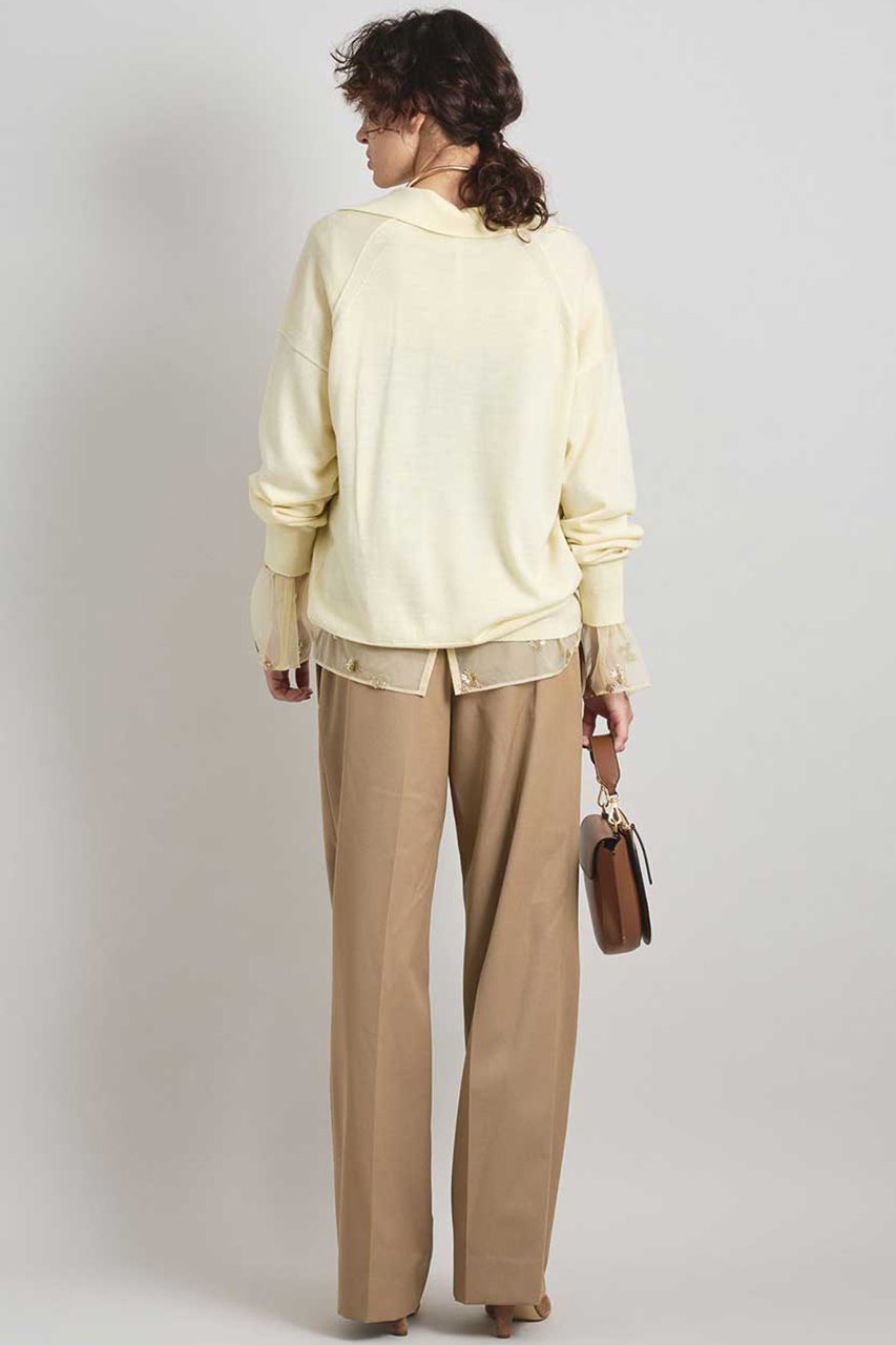 【ブリル/BRILL】のギャバLWストレートパンツ 人気、トレンドファッション・服の通販 founy(ファニー) 　ファッション　Fashion　レディースファッション　Fashion for Women　パンツ　Pants & Trousers　ジャケット　Jacket, Outerwear　ストレート　Straight, Straight Cut　バランス　Balance, Style Balance　ベーシック　Basic, Essential　ミックス　Mix, Mixed Style　other-6|ID: prp329100004831933 ipo3291000000035944501