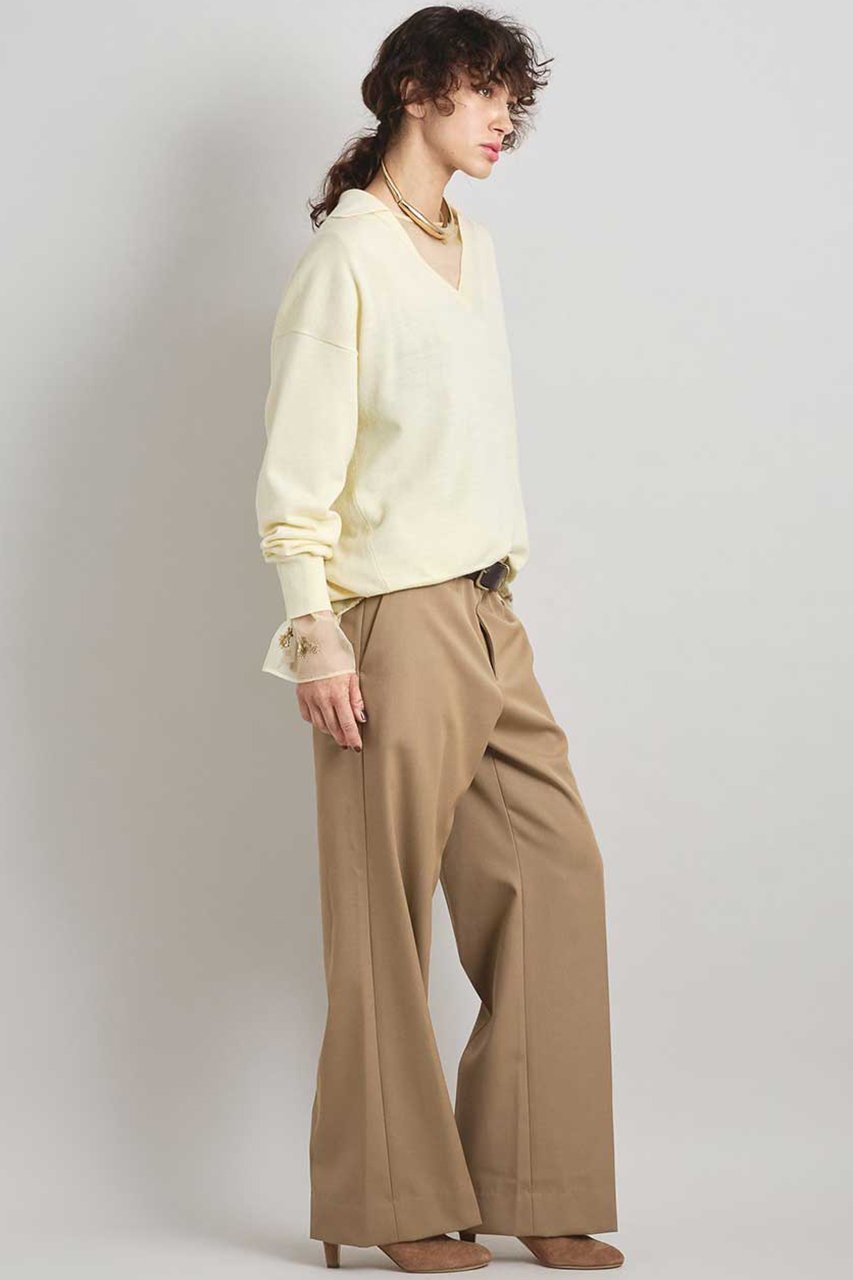 【ブリル/BRILL】のギャバLWストレートパンツ 人気、トレンドファッション・服の通販 founy(ファニー) 　ファッション　Fashion　レディースファッション　Fashion for Women　パンツ　Pants & Trousers　ジャケット　Jacket, Outerwear　ストレート　Straight, Straight Cut　バランス　Balance, Style Balance　ベーシック　Basic, Essential　ミックス　Mix, Mixed Style　other-7|ID: prp329100004831933 ipo3291000000035944502