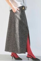 【ブリル/BRILL】のネップへリンボンタックスカート ブラウン|ID: prp329100004831934 ipo3291000000035696937