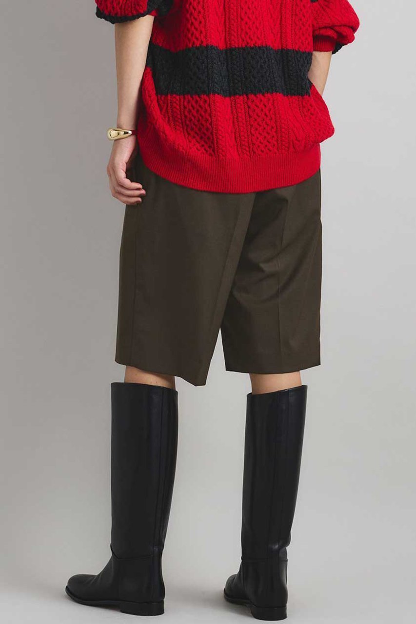 【ブリル/BRILL】のウールツイルショートパンツ 人気、トレンドファッション・服の通販 founy(ファニー) 　ファッション　Fashion　レディースファッション　Fashion for Women　パンツ　Pants & Trousers　ショートパンツ・ハーフパンツ　High-Waisted & Relaxed Shorts　おすすめ　Recommended / Our Picks　ショート　Short, Short Length　ストレッチ　Stretch, Stretchy Fabric　ツイル　Twist, Twisted Detail　ハーフ　Half, Half-Length　バランス　Balance, Style Balance　ロング　Long, Long-Length　再入荷　Restock / Back in Stock　other-3|ID: prp329100004831937 ipo3291000000035183255