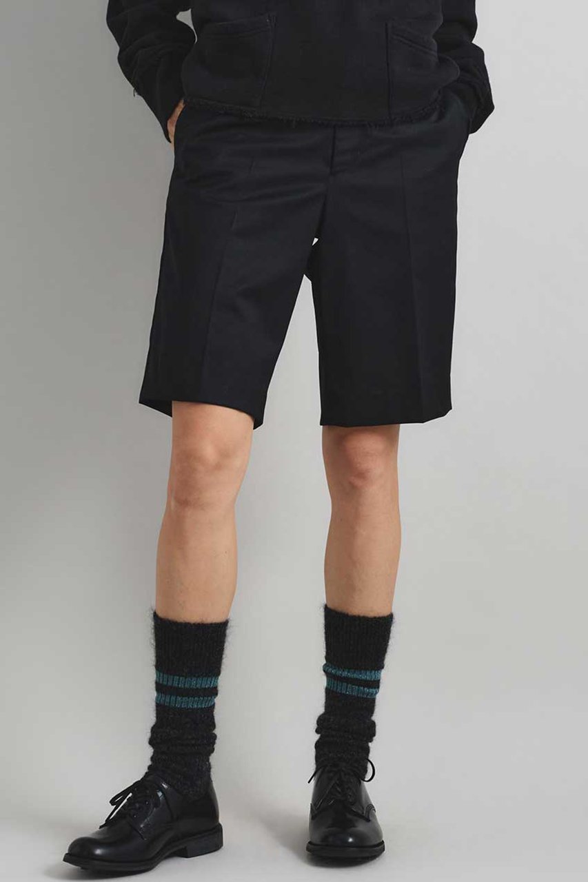 【ブリル/BRILL】のウールツイルショートパンツ インテリア・キッズ・メンズ・レディースファッション・服の通販 founy(ファニー) ファッション Fashion レディースファッション Fashion for Women パンツ Pants & Trousers ショートパンツ・ハーフパンツ High-Waisted & Relaxed Shorts おすすめ Recommended / Our Picks ショート Short, Short Length ストレッチ Stretch, Stretchy Fabric ツイル Twist, Twisted Detail ハーフ Half, Half-Length バランス Balance, Style Balance ロング Long, Long-Length ブラック|ID: prp329100004831937 ipo3291000000035997549