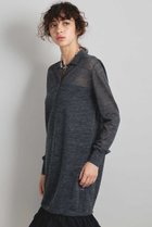 【ブリル/BRILL】のシアーポロロングプルオーバー 人気、トレンドファッション・服の通販 founy(ファニー) ファッション Fashion レディースファッション Fashion for Women トップス・カットソー Cut & Sew Tops ニット Knit Tops & Sweaters カジュアルプルオーバー・ニットトップス Pullovers & Knit Tops / Casual Pullovers シアー Sheer, See-Through ロング Long, Long-Length thumbnail グレー|ID: prp329100004831939 ipo3291000000035511158