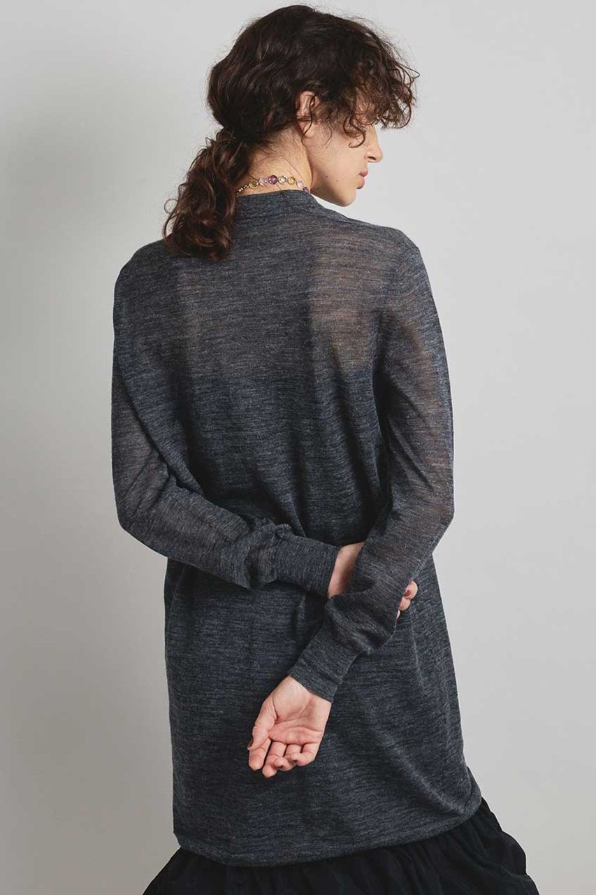 【ブリル/BRILL】のシアーポロロングプルオーバー 人気、トレンドファッション・服の通販 founy(ファニー) ファッション Fashion レディースファッション Fashion for Women トップス・カットソー Cut & Sew Tops ニット Knit Tops & Sweaters カジュアルプルオーバー・ニットトップス Pullovers & Knit Tops / Casual Pullovers シアー Sheer, See-Through ロング Long, Long-Length other-3|ID: prp329100004831939 ipo3291000000035511162