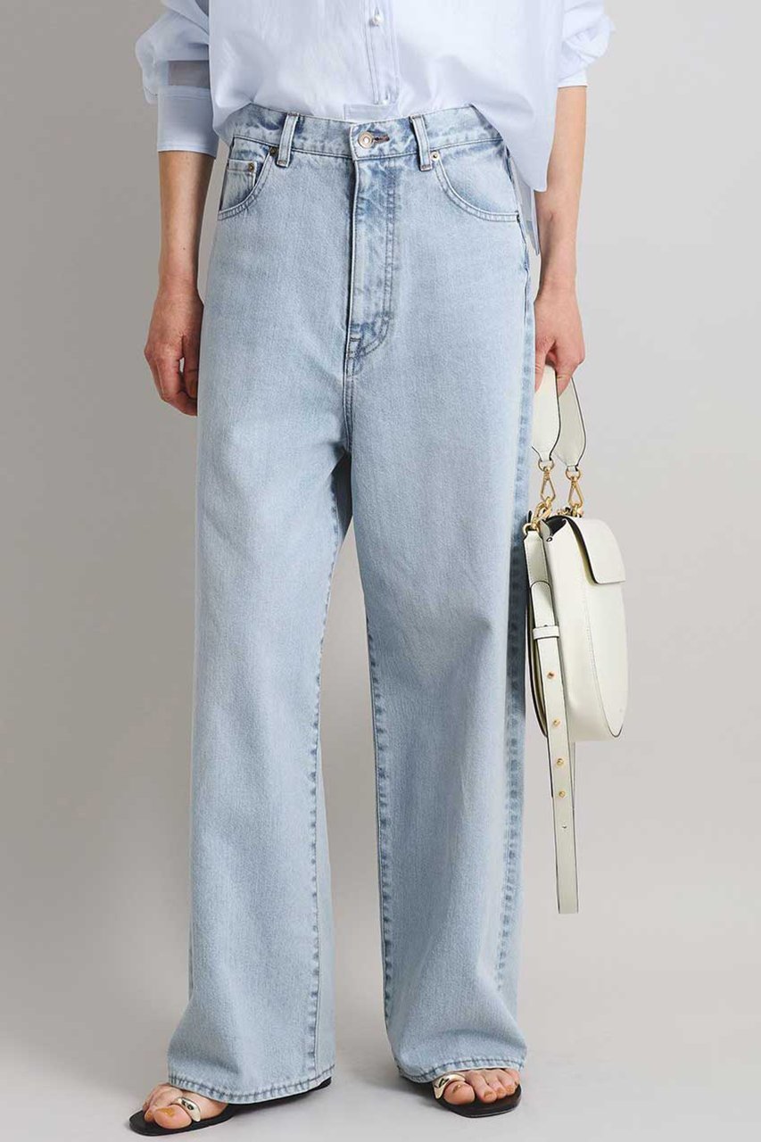 【ブリル/BRILL】のダーツフレアデニムパンツ インテリア・キッズ・メンズ・レディースファッション・服の通販 founy(ファニー) 　ファッション　Fashion　レディースファッション　Fashion for Women　パンツ　Pants & Trousers　デニムパンツ・ジーンズ・美脚デニム　Denim Jeans & Pants　ストレッチ　Stretch, Stretchy Fabric　ストレート　Straight, Straight Cut　デニム　Denim, Jeans Material　フィット　Fit, Slim Fit　ヴィンテージ　Vintage Style　ブルー|ID: prp329100004831941 ipo3291000000035526431