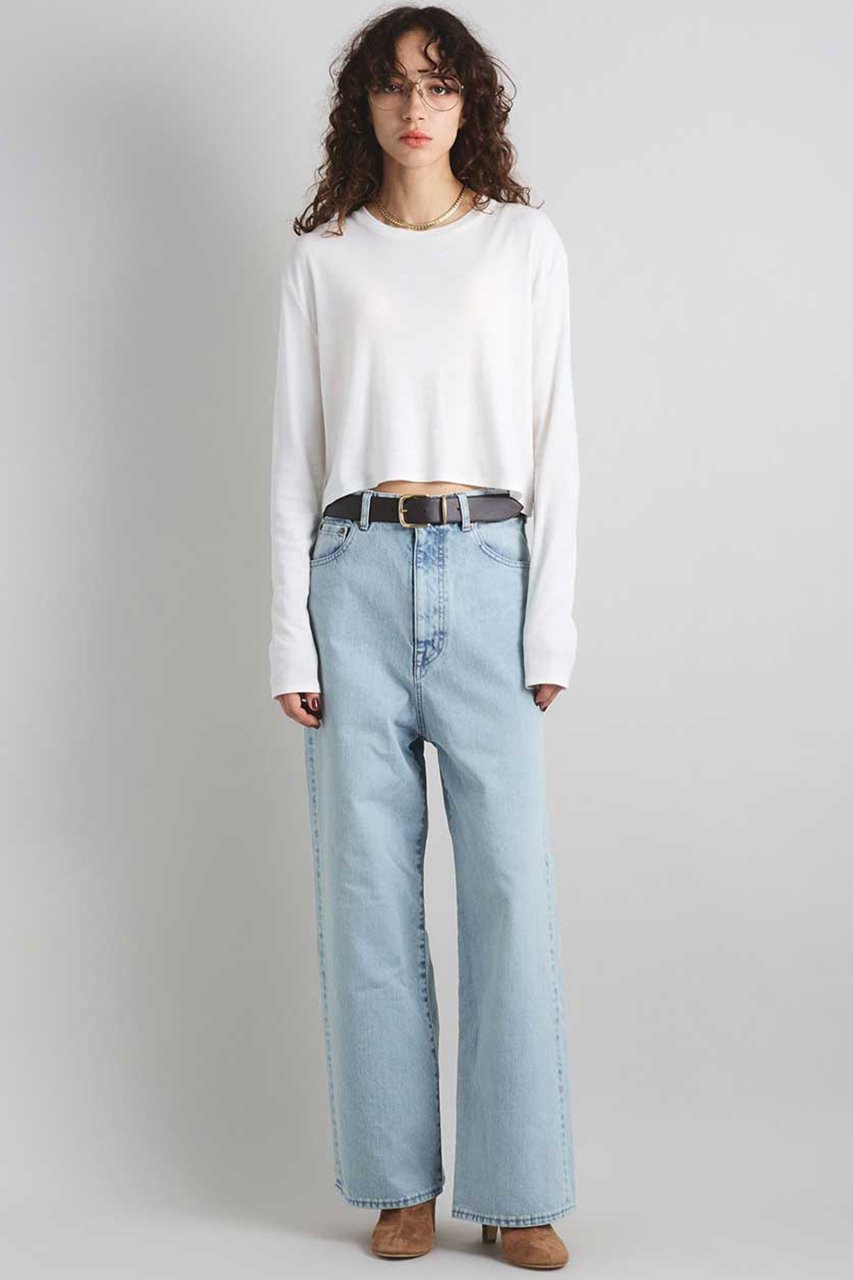 【ブリル/BRILL】のダーツフレアデニムパンツ 人気、トレンドファッション・服の通販 founy(ファニー) 　ファッション　Fashion　レディースファッション　Fashion for Women　パンツ　Pants & Trousers　デニムパンツ・ジーンズ・美脚デニム　Denim Jeans & Pants　ストレッチ　Stretch, Stretchy Fabric　ストレート　Straight, Straight Cut　デニム　Denim, Jeans Material　フィット　Fit, Slim Fit　ヴィンテージ　Vintage Style　other-4|ID: prp329100004831941 ipo3291000000035526434