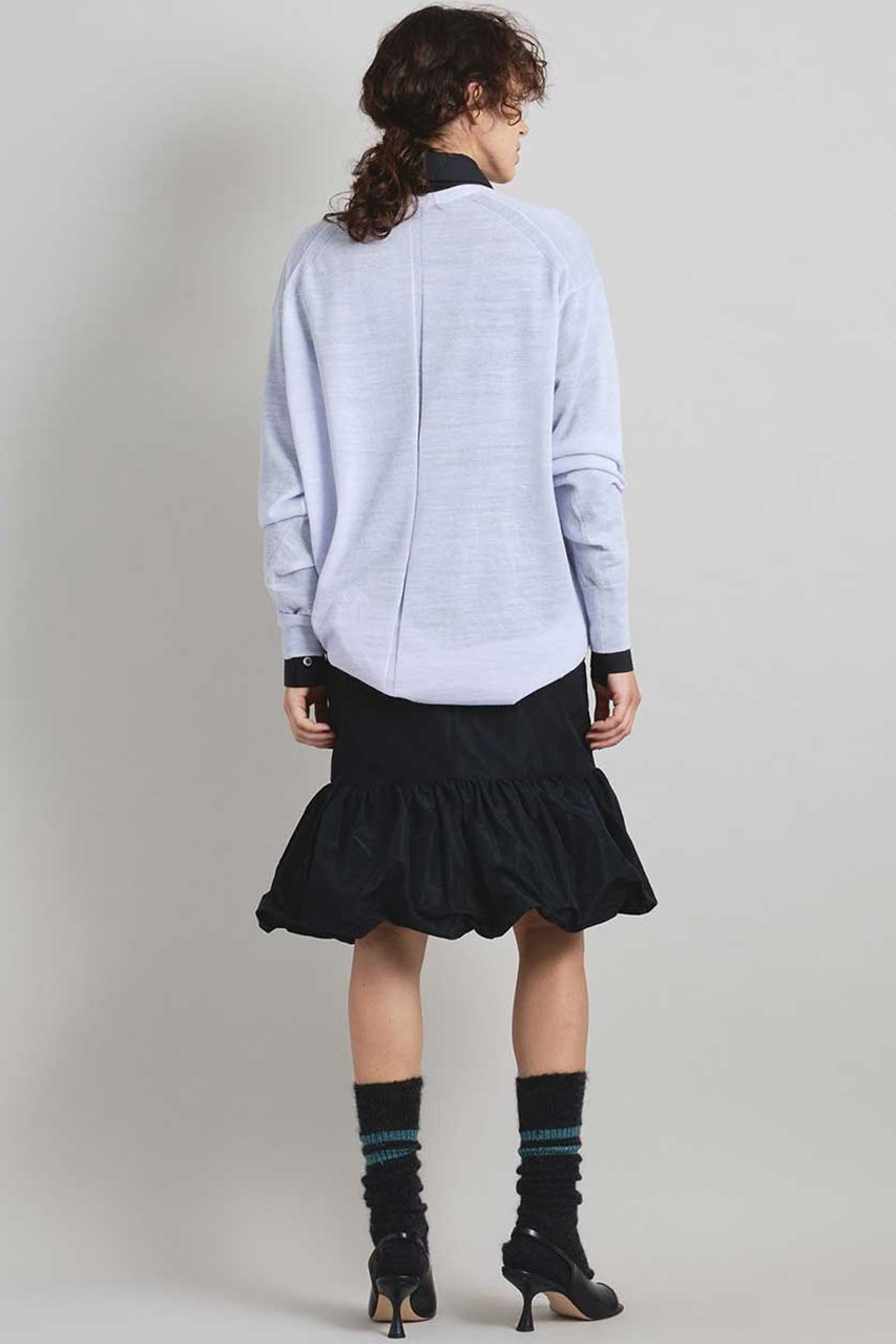 【ブリル/BRILL】のシアーVネックプルオーバー 人気、トレンドファッション・服の通販 founy(ファニー) 　ファッション　Fashion　レディースファッション　Fashion for Women　トップス・カットソー　Cut & Sew Tops　ニット　Knit Tops & Sweaters　カジュアルプルオーバー・ニットトップス　Pullovers & Knit Tops / Casual Pullovers　Vネックトップス　V-Neck Tops / V-Cut Neckline Shirts　シアー　Sheer, See-Through　エレガント 上品　Elegant　再入荷　Restock / Back in Stock　other-6|ID: prp329100004831942 ipo3291000000035183301