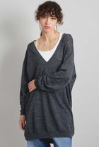 【ブリル/BRILL】のシアーVネックプルオーバー 人気、トレンドファッション・服の通販 founy(ファニー) ファッション Fashion レディースファッション Fashion for Women トップス・カットソー Cut & Sew Tops ニット Knit Tops & Sweaters カジュアルプルオーバー・ニットトップス Pullovers & Knit Tops / Casual Pullovers Vネックトップス V-Neck Tops / V-Cut Neckline Shirts シアー Sheer, See-Through エレガント 上品 Elegant thumbnail グレー|ID: prp329100004831942 ipo3291000000035944513