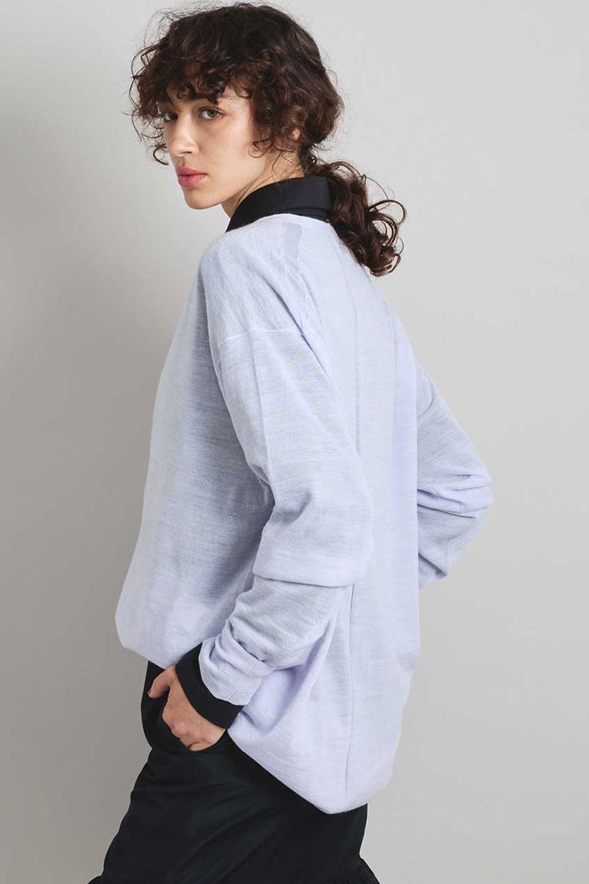 【ブリル/BRILL】のシアーVネックプルオーバー 人気、トレンドファッション・服の通販 founy(ファニー) 　ファッション　Fashion　レディースファッション　Fashion for Women　トップス・カットソー　Cut & Sew Tops　ニット　Knit Tops & Sweaters　カジュアルプルオーバー・ニットトップス　Pullovers & Knit Tops / Casual Pullovers　Vネックトップス　V-Neck Tops / V-Cut Neckline Shirts　シアー　Sheer, See-Through　エレガント 上品　Elegant　other-3|ID: prp329100004831942 ipo3291000000035944517