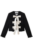 【ウィムガゼット/Whim Gazette】のツイードネップリボンジャケット 人気、トレンドファッション・服の通販 founy(ファニー) ファッション Fashion レディースファッション Fashion for Women アウター Coat / Outerwear Collection レディースジャケット・軽アウター Jackets 2026年 2026 ジャケット Jacket, Outerwear 夏 Summer 春 Spring S/S・春夏 SS, Spring/Summer, Warm Season |ID:prp329100004831947