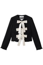 【ウィムガゼット/Whim Gazette】のツイードネップリボンジャケット 人気、トレンドファッション・服の通販 founy(ファニー) ファッション Fashion レディースファッション Fashion for Women アウター Coat / Outerwear Collection レディースジャケット・軽アウター Jackets 2026年 2026 ジャケット Jacket, Outerwear 夏 Summer 春 Spring S/S・春夏 SS, Spring/Summer, Warm Season thumbnail エクリュ|ID: prp329100004831947 ipo3291000000035183328