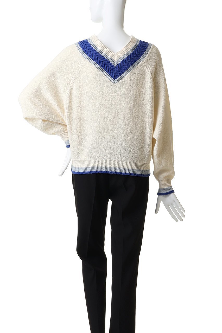 【アルアバイル/allureville】のコットンチルデンニット 人気、トレンドファッション・服の通販 founy(ファニー) 　ファッション　Fashion　レディースファッション　Fashion for Women　トップス・カットソー　Cut & Sew Tops　ニット　Knit Tops & Sweaters　カジュアルプルオーバー・ニットトップス　Pullovers & Knit Tops / Casual Pullovers　2026年　2026　コンパクト　Compact, Small Size　夏　Summer　春　Spring　S/S・春夏　SS, Spring/Summer, Warm Season　other-4|ID: prp329100004831948 ipo3291000000036093231