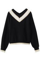 【アルアバイル/allureville】のコットンチルデンニット ブラック系|ID: prp329100004831948 ipo3291000000036930433