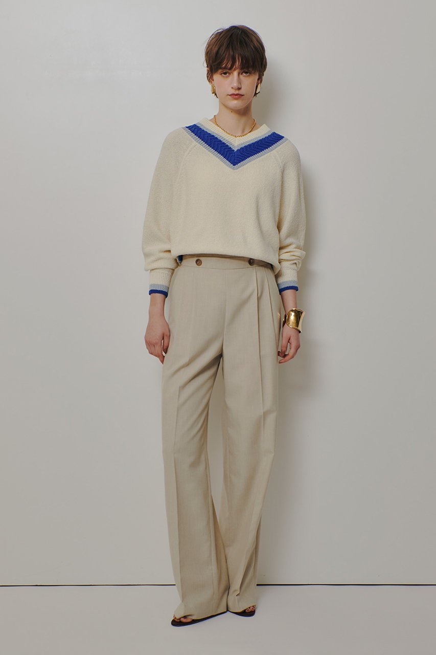 【アルアバイル/allureville】のコットンチルデンニット 人気、トレンドファッション・服の通販 founy(ファニー) ファッション Fashion レディースファッション Fashion for Women トップス・カットソー Cut & Sew Tops ニット Knit Tops & Sweaters カジュアルプルオーバー・ニットトップス Pullovers & Knit Tops / Casual Pullovers コンパクト Compact, Small Size 再入荷 Restock / Back in Stock other-6|ID: prp329100004831948 ipo3291000000036930444