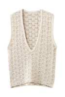 【マルティニーク/martinique】のツィーディーニットジレ 人気、トレンドファッション・服の通販 founy(ファニー) ファッション Fashion レディースファッション Fashion for Women トップス・カットソー Cut & Sew Tops ニット Knit Tops & Sweaters ベスト&ジレ / 重ね着スタイル Vests & Gilets カジュアルプルオーバー・ニットトップス Pullovers & Knit Tops / Casual Pullovers インナー Innerwear セレモニー Ceremony ツイード Twill, Twill Weave ボトム Bottoms, Lower Wear ロング Long, Long-Length 新作・新入荷 New Arrivals / New In |ID:prp329100004831949