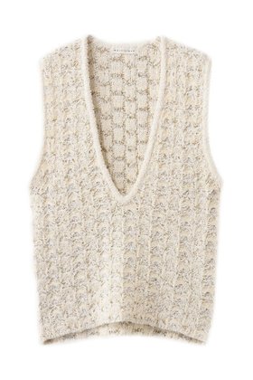 【マルティニーク/martinique】のツィーディーニットジレ 人気、トレンドファッション・服の通販 founy(ファニー) ファッション Fashion レディースファッション Fashion for Women トップス・カットソー Cut & Sew Tops ニット Knit Tops & Sweaters ベスト&ジレ / 重ね着スタイル Vests & Gilets カジュアルプルオーバー・ニットトップス Pullovers & Knit Tops / Casual Pullovers インナー Innerwear セレモニー Ceremony ツイード Twill, Twill Weave ボトム Bottoms, Lower Wear ロング Long, Long-Length |ID:prp329100004831949