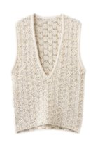 【マルティニーク/martinique】のツィーディーニットジレ 人気、トレンドファッション・服の通販 founy(ファニー) ファッション Fashion レディースファッション Fashion for Women トップス・カットソー Cut & Sew Tops ニット Knit Tops & Sweaters ベスト&ジレ / 重ね着スタイル Vests & Gilets カジュアルプルオーバー・ニットトップス Pullovers & Knit Tops / Casual Pullovers インナー Innerwear セレモニー Ceremony ツイード Twill, Twill Weave ボトム Bottoms, Lower Wear ロング Long, Long-Length thumbnail ホワイト|ID: prp329100004831949 ipo3291000000035944522