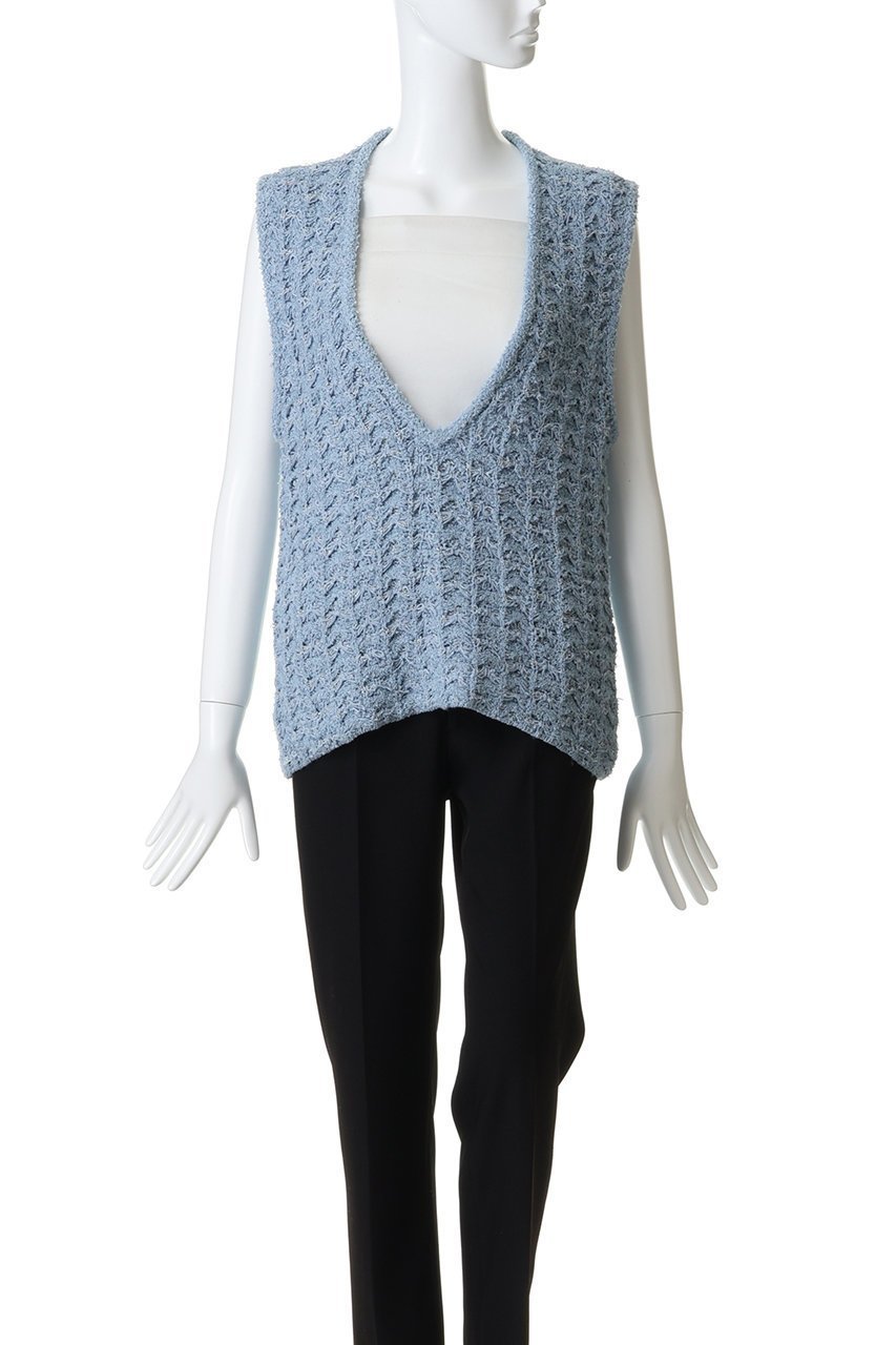 【マルティニーク/martinique】のツィーディーニットジレ 人気、トレンドファッション・服の通販 founy(ファニー) 　ファッション　Fashion　レディースファッション　Fashion for Women　トップス・カットソー　Cut & Sew Tops　ニット　Knit Tops & Sweaters　ベスト&ジレ / 重ね着スタイル　Vests & Gilets　カジュアルプルオーバー・ニットトップス　Pullovers & Knit Tops / Casual Pullovers　インナー　Innerwear　セレモニー　Ceremony　ツイード　Twill, Twill Weave　ボトム　Bottoms, Lower Wear　ロング　Long, Long-Length　other-2|ID: prp329100004831949 ipo3291000000036196390