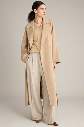 【ブリル/BRILL】 カシミヤリバーコート人気、トレンドファッション・服の通販 founy(ファニー) ファッション Fashion レディースファッション Fashion for Women アウター Coat / Outerwear Collection コート・ロングコート・ピーコート Long Coats, Peacoats & More ロング Long, Long-Length 再入荷 Restock / Back in Stock |ID:prp329100004831953