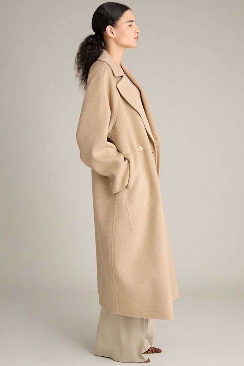 【ブリル/BRILL】のカシミヤリバーコート 人気、トレンドファッション・服の通販 founy(ファニー) 　ファッション　Fashion　レディースファッション　Fashion for Women　アウター　Coat / Outerwear Collection　コート・ロングコート・ピーコート　Long Coats, Peacoats & More　ロング　Long, Long-Length　other-4|ID: prp329100004831953 ipo3291000000036161990