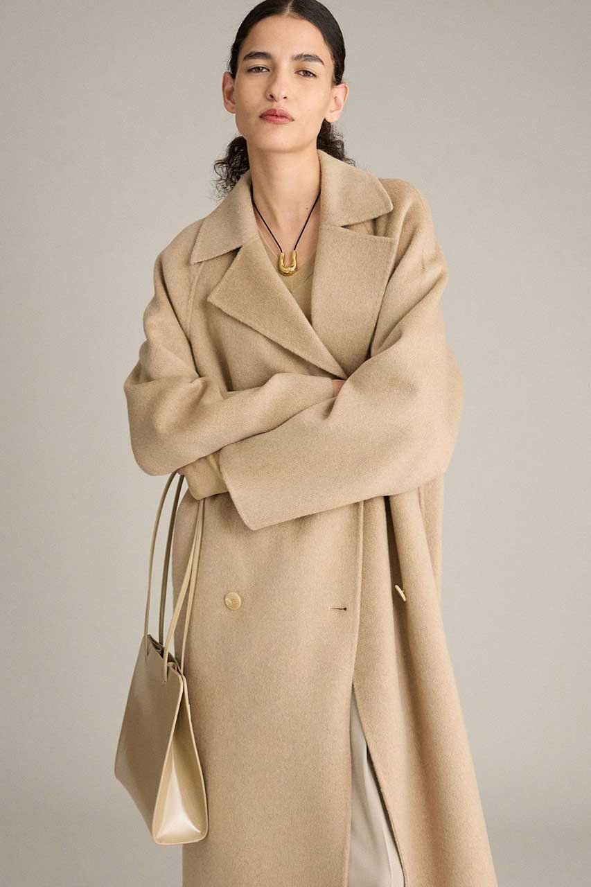 【ブリル/BRILL】のカシミヤリバーコート 人気、トレンドファッション・服の通販 founy(ファニー) 　ファッション　Fashion　レディースファッション　Fashion for Women　アウター　Coat / Outerwear Collection　コート・ロングコート・ピーコート　Long Coats, Peacoats & More　ロング　Long, Long-Length　other-5|ID: prp329100004831953 ipo3291000000036161992