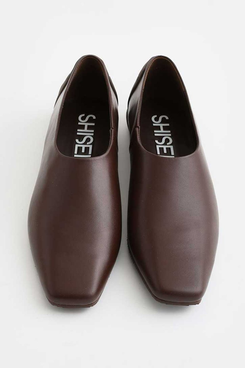 【ブリル/BRILL】の【SHISEI】TIGHT SQUARE SLIPON インテリア・キッズ・メンズ・レディースファッション・服の通販 founy(ファニー) 　ファッション　Fashion　レディースファッション　Fashion for Women　シューズ　Shoes, Footwear　ソックス　Socks, Hosiery　タイツ　Tights, Legwear　フラット　Flat, Flat Shoes　再入荷　Restock / Back in Stock　ブラウン|ID: prp329100004831959 ipo3291000000035183402