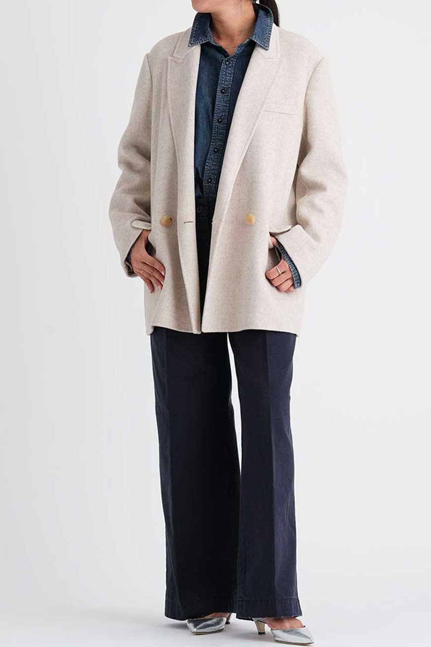 【ブリル/BRILL】のリバーテーラードジャケット 人気、トレンドファッション・服の通販 founy(ファニー) 　ファッション　Fashion　レディースファッション　Fashion for Women　アウター　Coat / Outerwear Collection　レディースジャケット・軽アウター　Jackets　テーラードジャケット / 通勤・きれいめスタイル　Tailored Jackets & Blazers　なめらか　Smooth, Silky Texture　ジャケット　Jacket, Outerwear　フェイス　Face, Facial Design　other-6|ID: prp329100004831964 ipo3291000000036162071